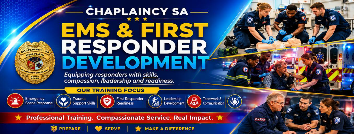 Chaplaincy SA EMS & FIRST RESPONDER DEVELOPMENT