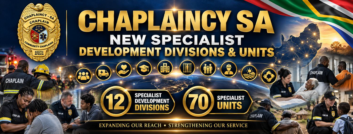 Chaplaincy SA Specialist Development